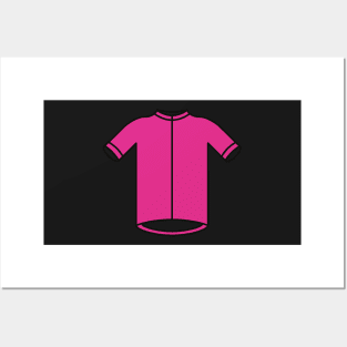 Pink Giro Cycling Jersey Pattern Posters and Art